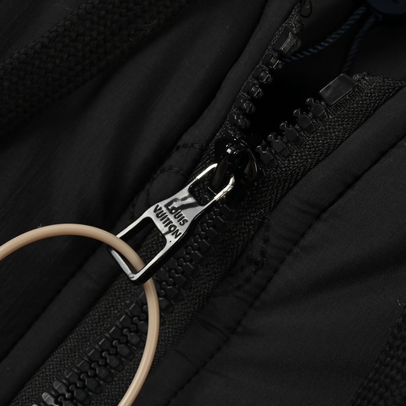 Navy Quilted Puffer Jacket view