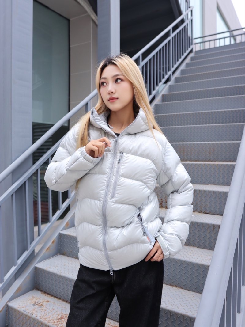White Puffer Down Jacket