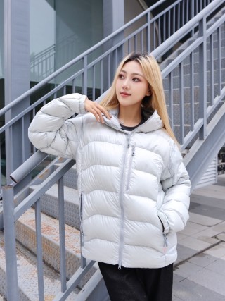 White Puffer Down Jacket view 6