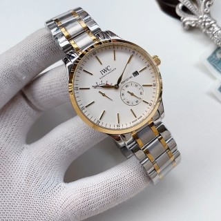 IWC Portugieser Two-Tone Chronograph White Dial