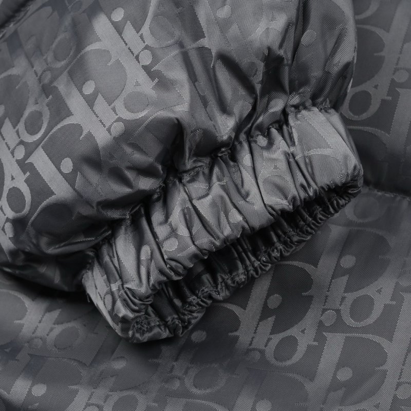 Black Oversized Puffer Down Jacket view