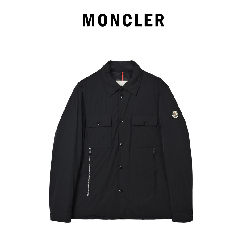 Moncler Black Quilted Down Jacket view