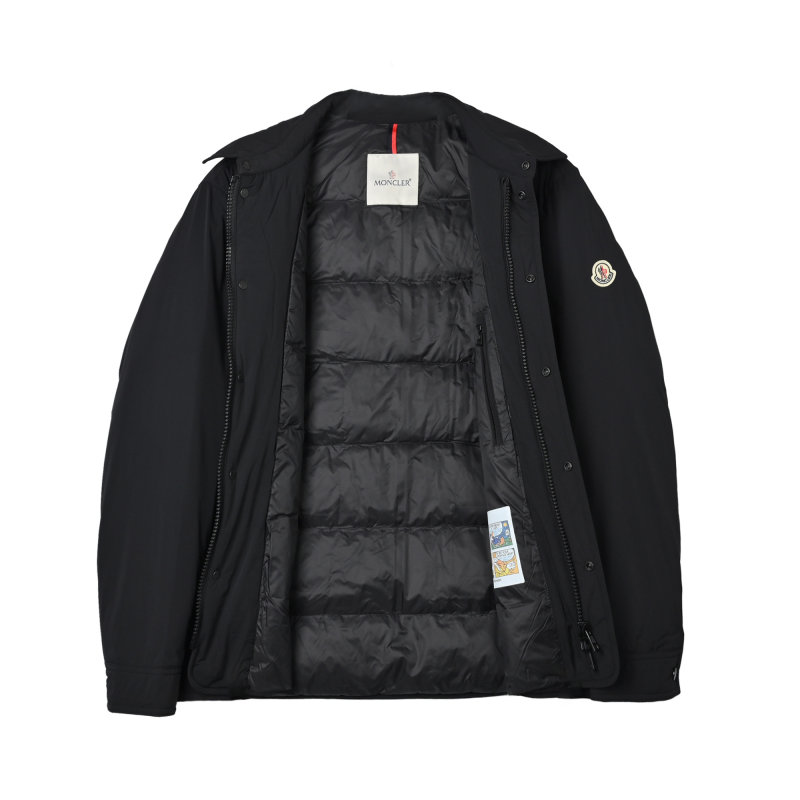 Moncler Black Quilted Down Jacket view