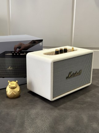 Marshall Acton III Bluetooth Speaker – Cream view 3