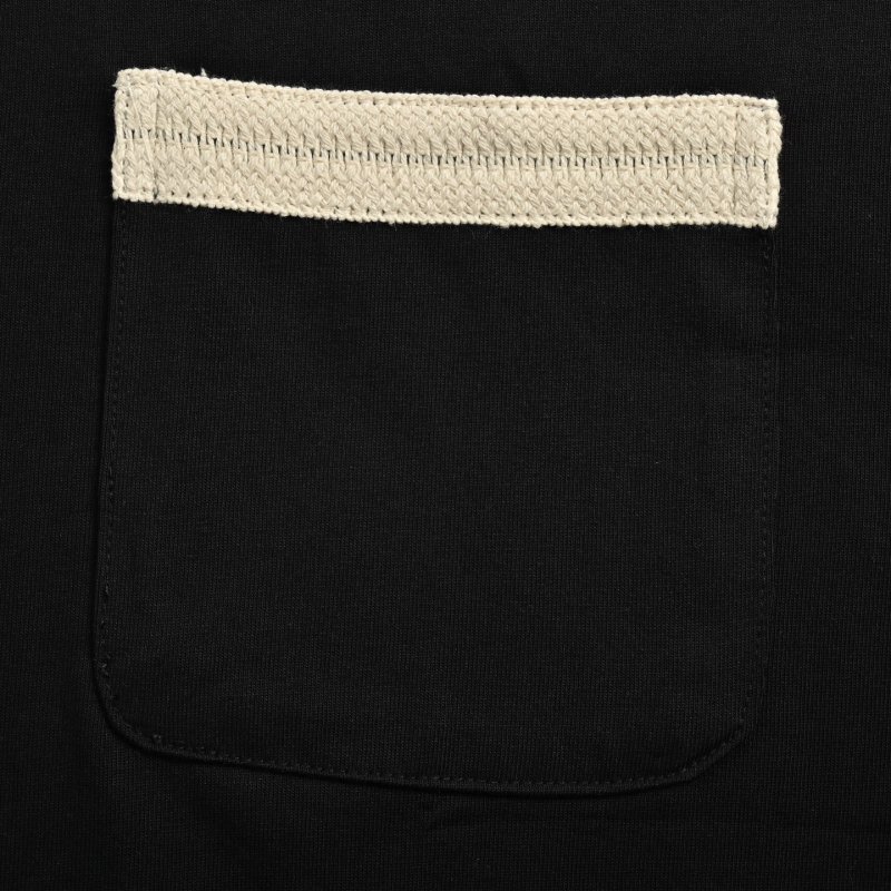 Essentials Black Stripe Short Sleeve T-Shirt view