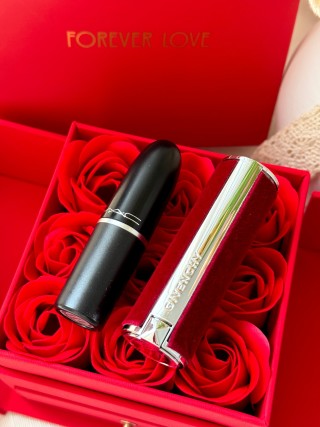 Forever Love Luxury Gift Set - Red Rose Lipstick & Perfume Box view 8