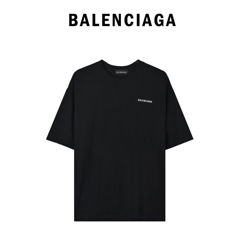 Balenciaga Black Logo T-Shirt view