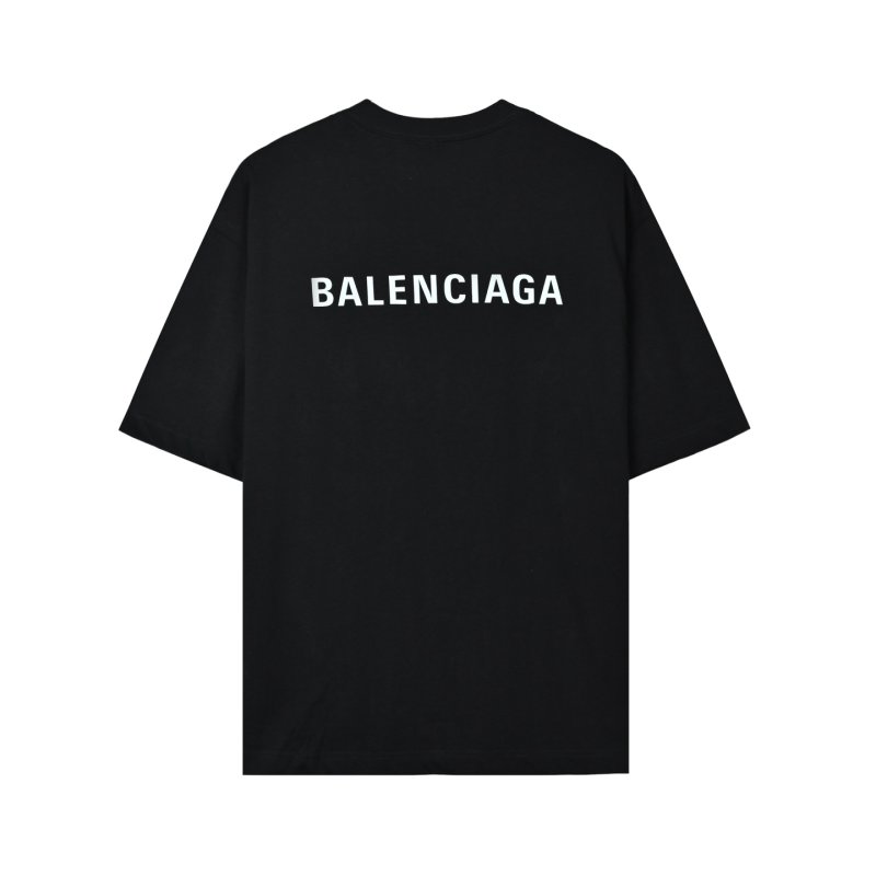 Balenciaga Black Logo T-Shirt view