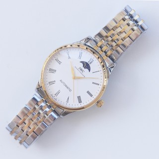IWC Portofino Automatic Moon Phase 40mm Steel Watch view 3