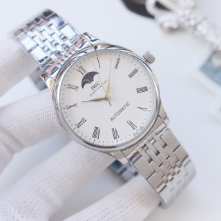 IWC Portofino Automatic Moon Phase 40mm Steel Watch view 5