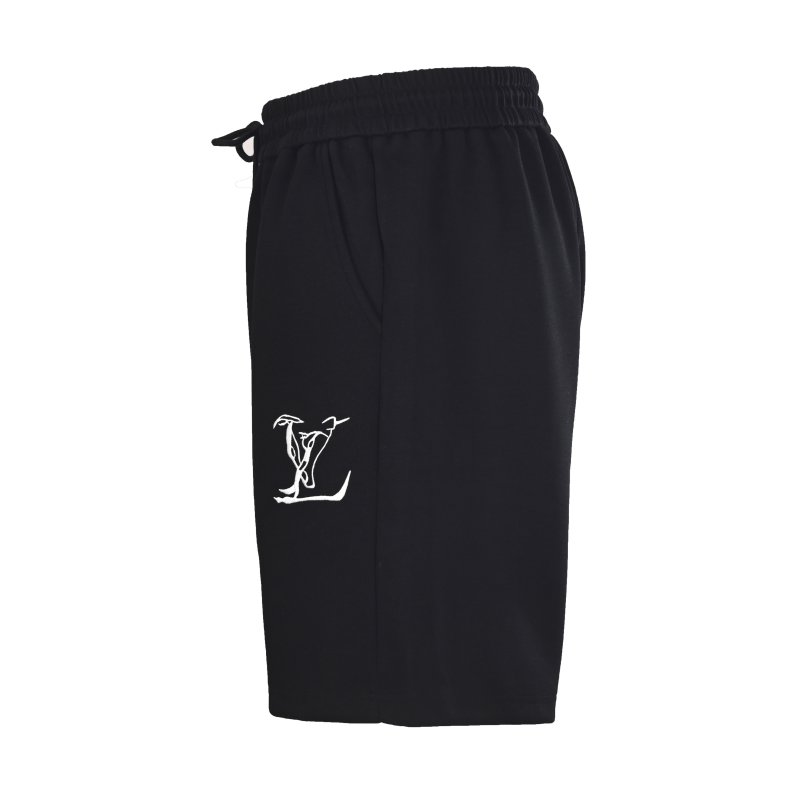 Louis Vuitton Black Logo Shorts view