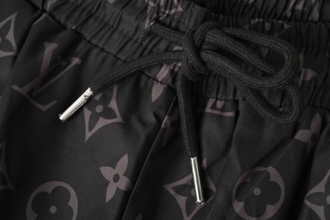 Louis Vuitton Monogram Track Pants Burgundy view 13