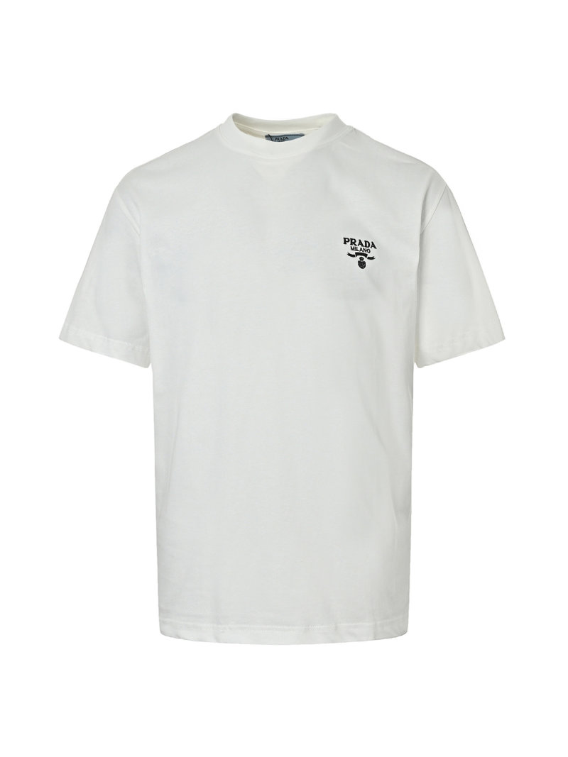 Prada White Logo T-Shirt view