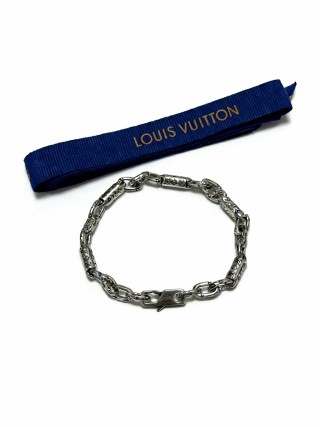Louis Vuitton Silver Chain Link Bracelet