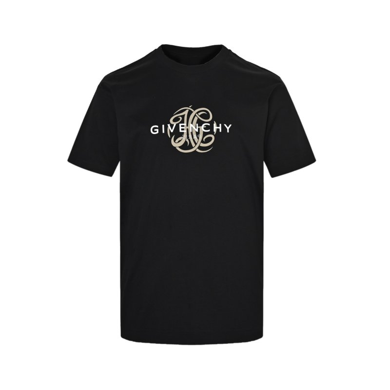 Givenchy Logo Print Black T-Shirt view