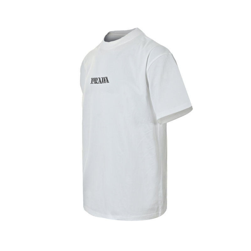 Prada White Logo T-Shirt view