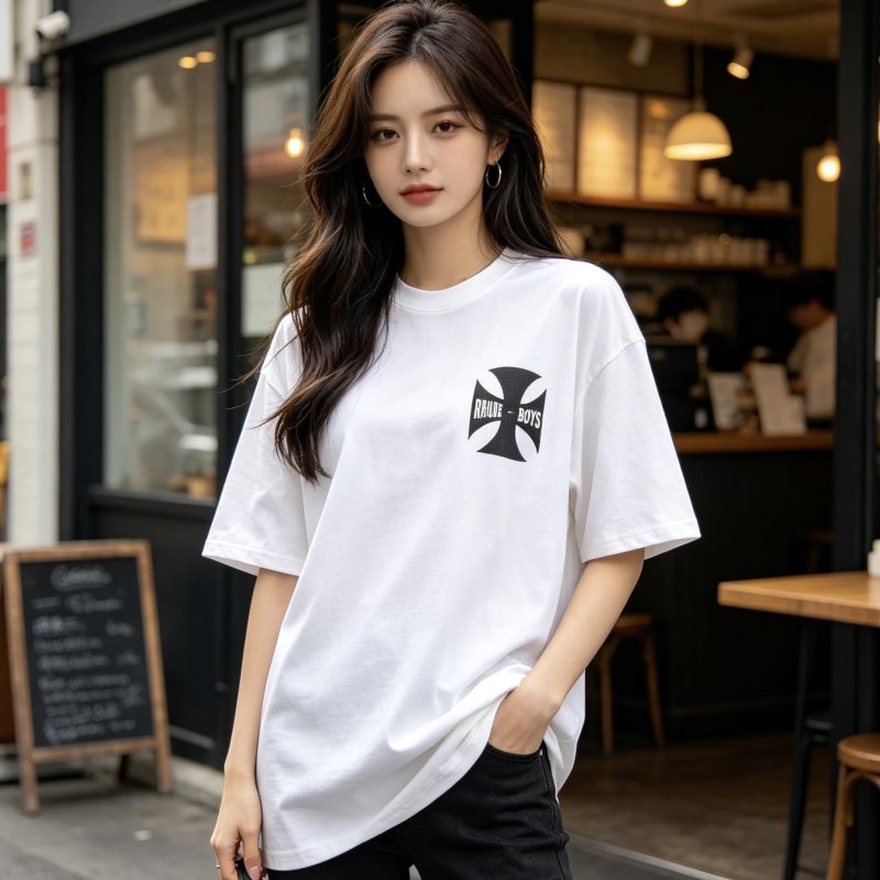 Chrome Hearts Cross Logo White T-Shirt view