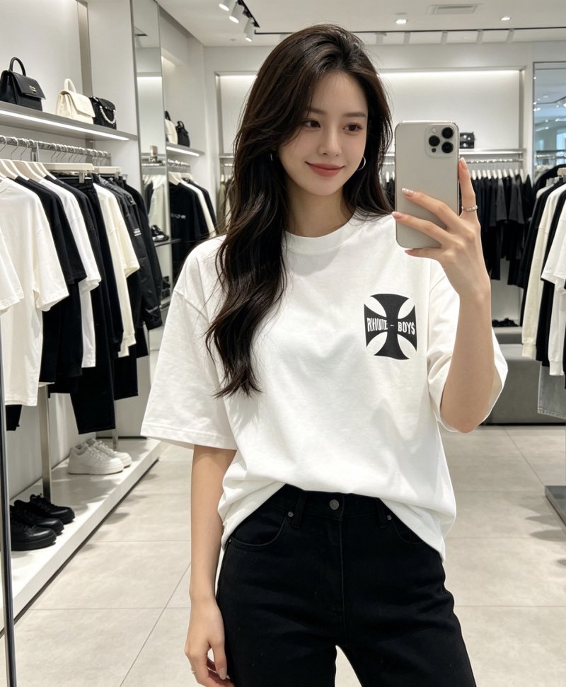 Chrome Hearts Cross Logo White T-Shirt view