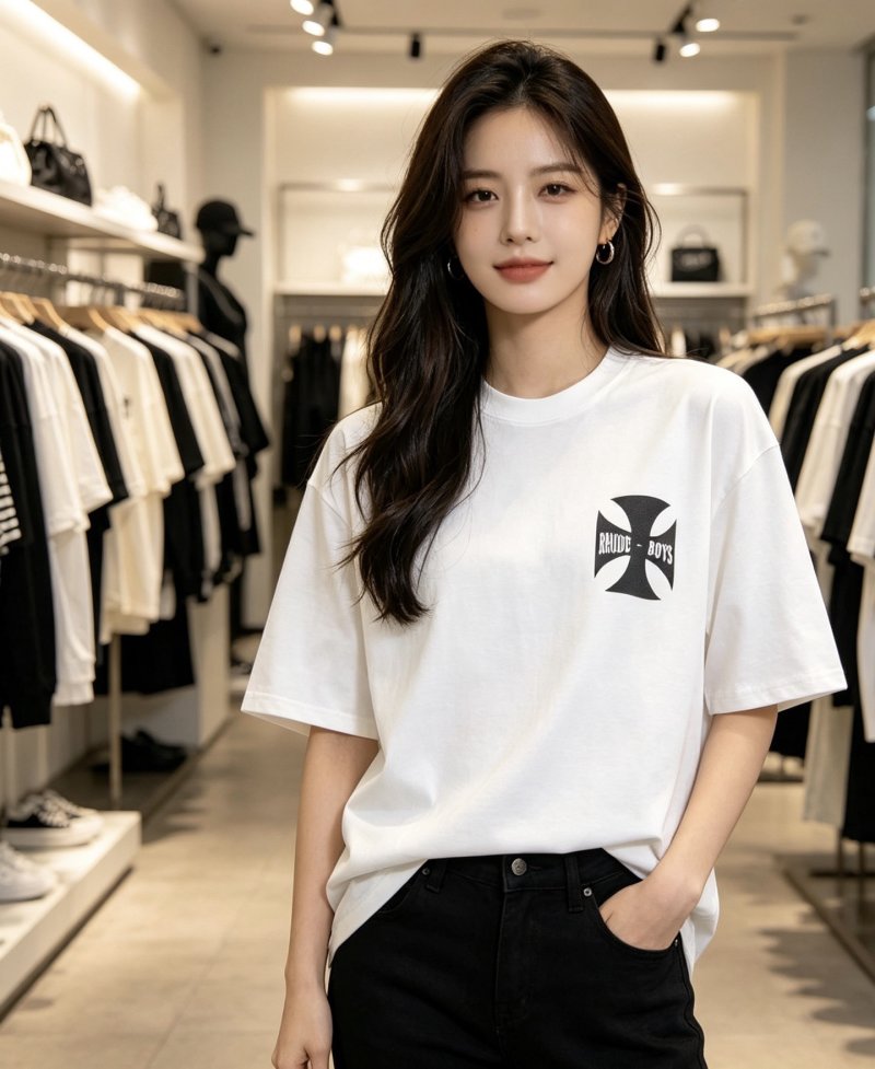 Chrome Hearts Cross Logo White T-Shirt view
