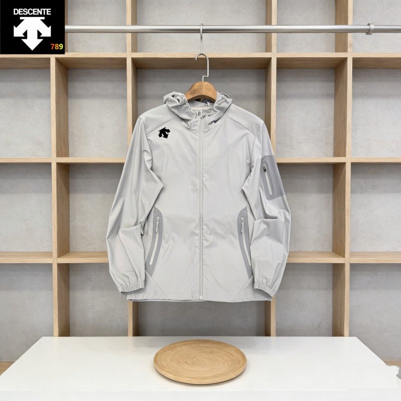 Descente UA Ice-Sense Sunblock Jacket Sage Green view