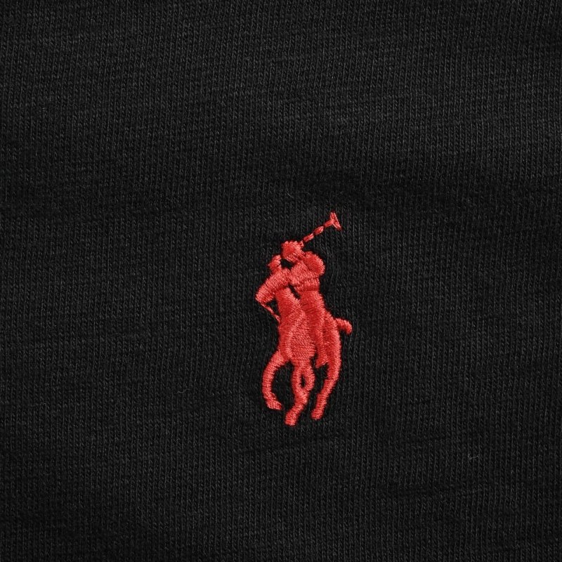 Ralph Lauren Black Long Sleeve Polo Shirt view