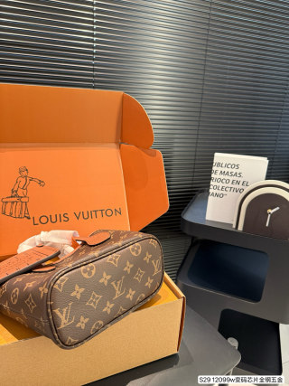 Louis Vuitton Neverfull BB Monogram Canvas Tote Bag view 8