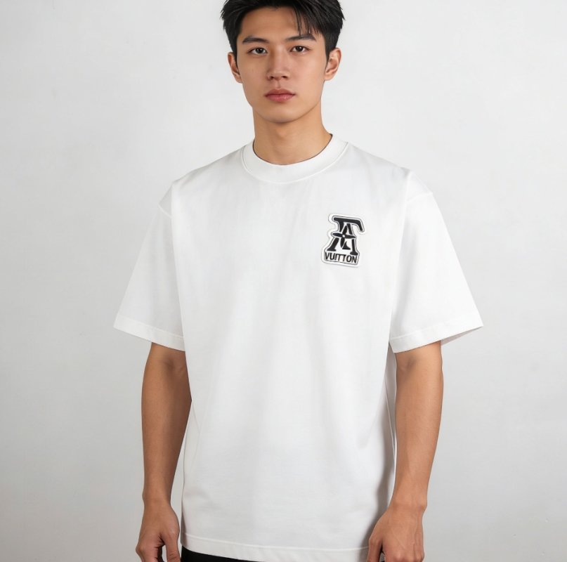 Louis Vuitton LV Monogram White T-Shirt