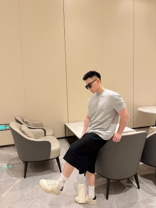 Black Relaxed Fit Shorts view 6