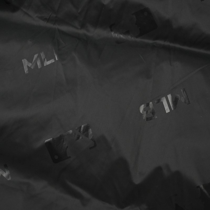 MLB Detachable Sleeve Down Jacket Black view