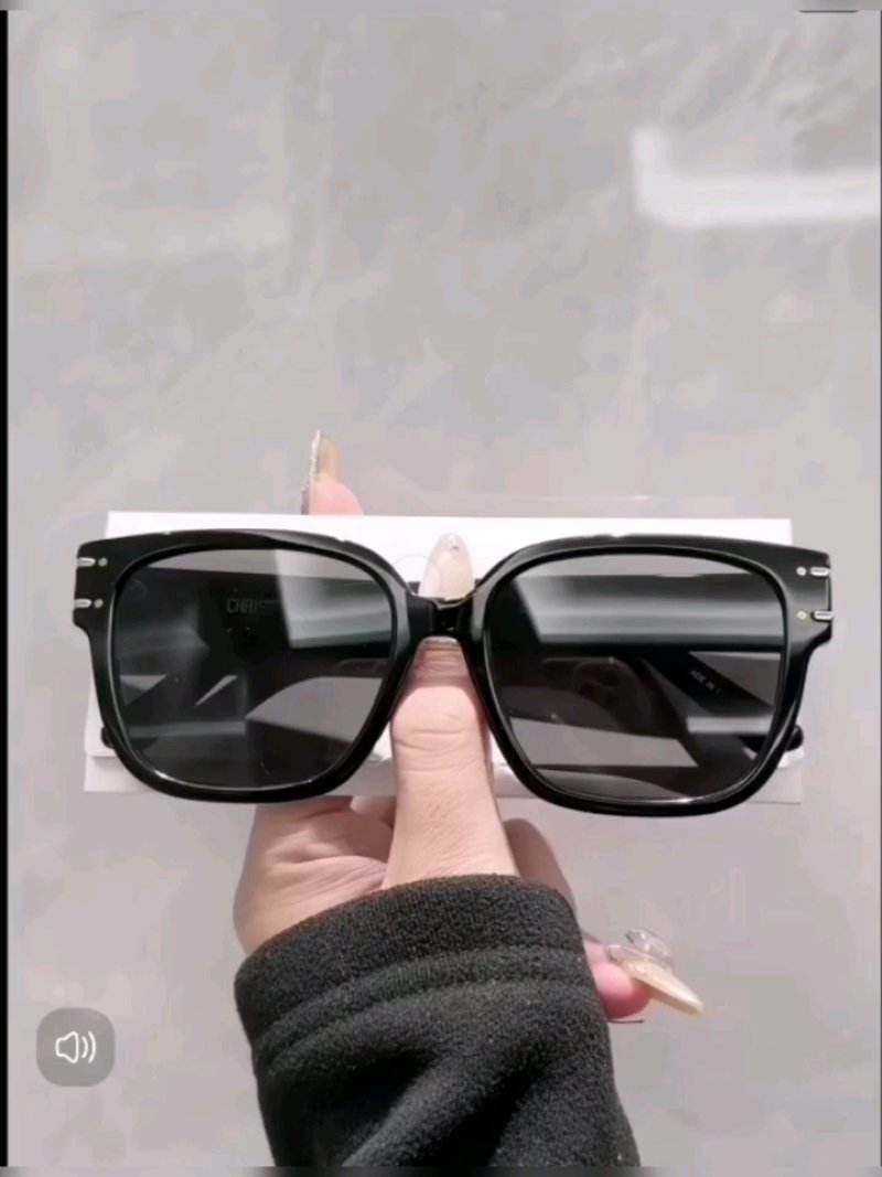 Dior Black Square Sunglasses UA Replica