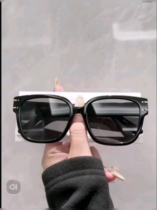 Dior Black Square Sunglasses UA Replica