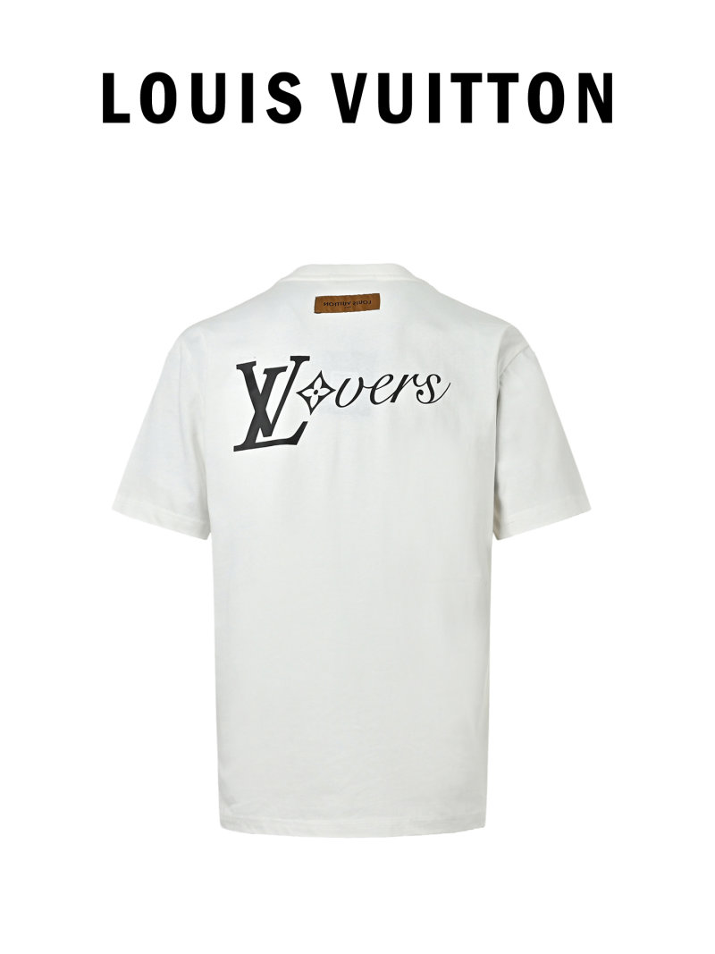 Louis Vuitton Lovers White T-Shirt view