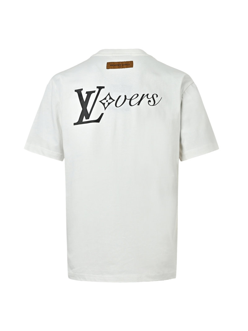 Louis Vuitton Lovers White T-Shirt view