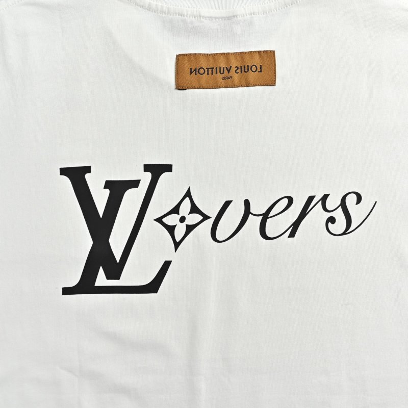 Louis Vuitton Lovers White T-Shirt view