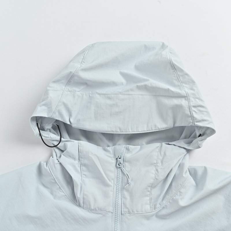 Arc'teryx Silver Lightweight Windbreaker Jacket view