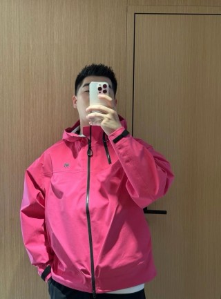 Stone Island Hot Pink Shell Windbreaker Jacket view 3