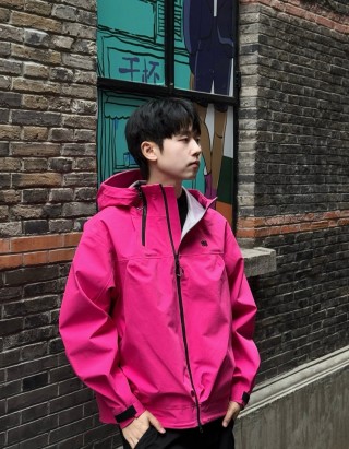 Stone Island Hot Pink Shell Windbreaker Jacket view 5