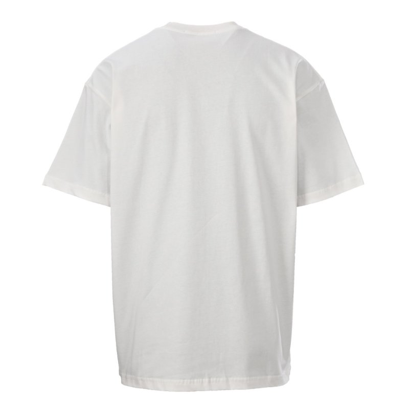 White Graphic Print Short Sleeve T-Shirt view