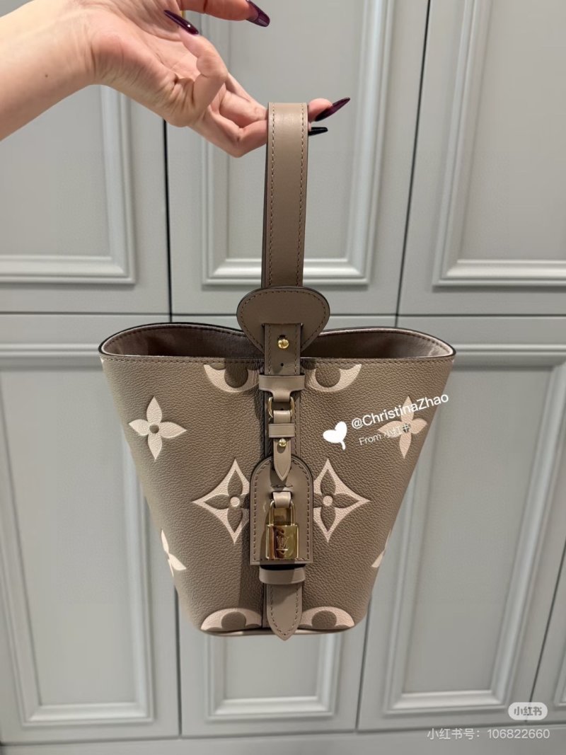 Louis Vuitton Monogram Canvas Shoulder Bag Taupe view
