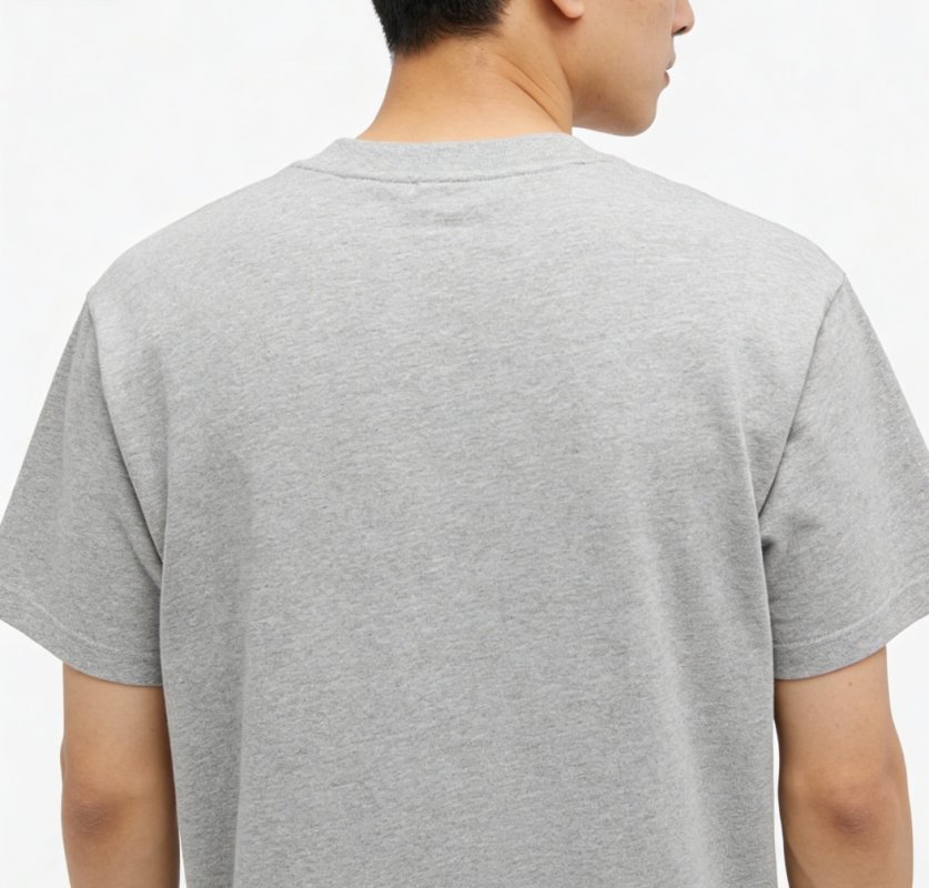 Ami Paris Grey Heart Logo T-Shirt view