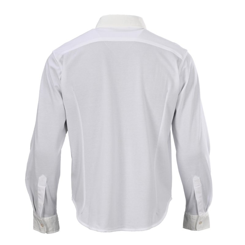 Loro Piana White Button-Down Oxford Shirt view