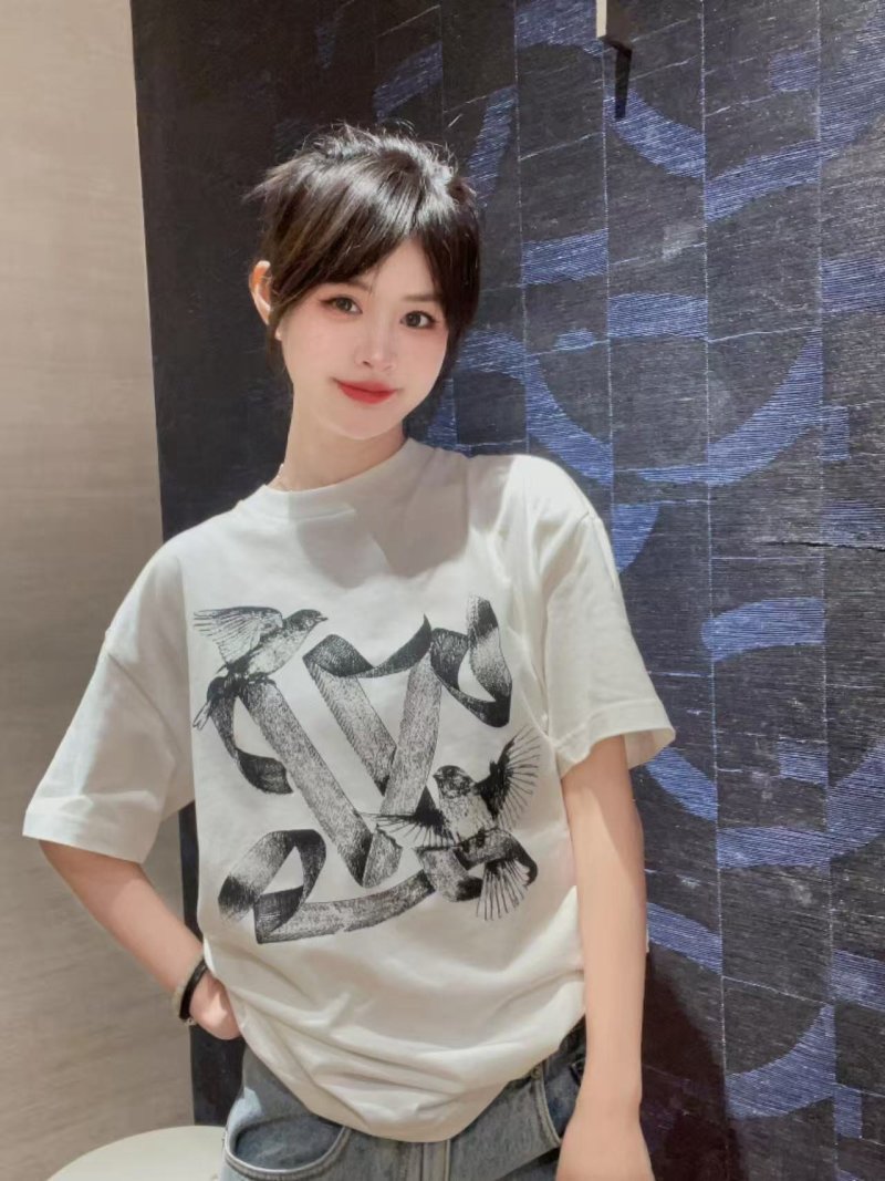 White Graphic Print Short Sleeve T-Shirt view