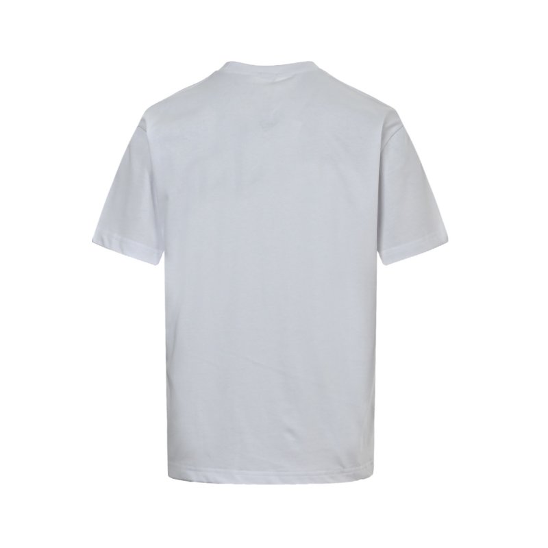 Love Birds Embroidered White T-Shirt view