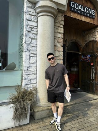 Essentials Black Short Sleeve T-Shirt view 3