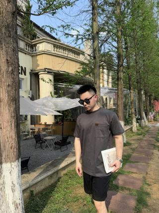 Essentials Black Short Sleeve T-Shirt view 5
