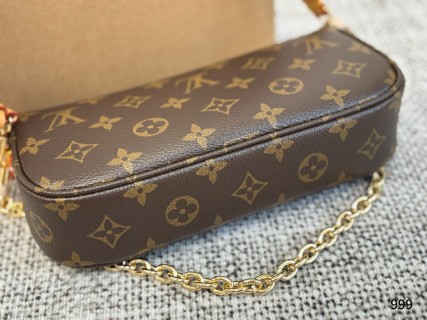 Louis Vuitton Ivy WOC Monogram Canvas Shoulder Bag view 6