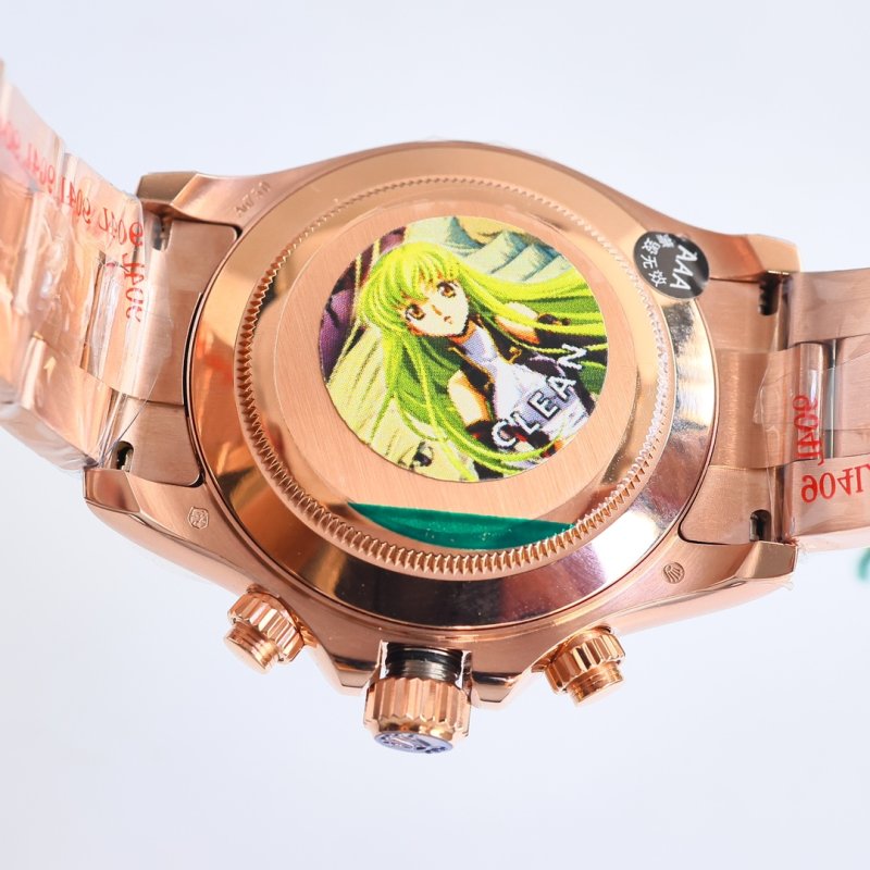 Rolex Daytona Chronograph Rose Gold view