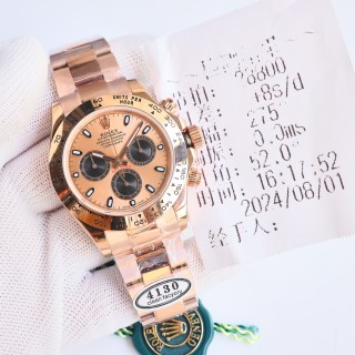 Rolex Daytona Chronograph Rose Gold view 9