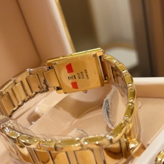 Cartier Tank Must 1:1 Replica Rose Gold Diamond Watch view 6