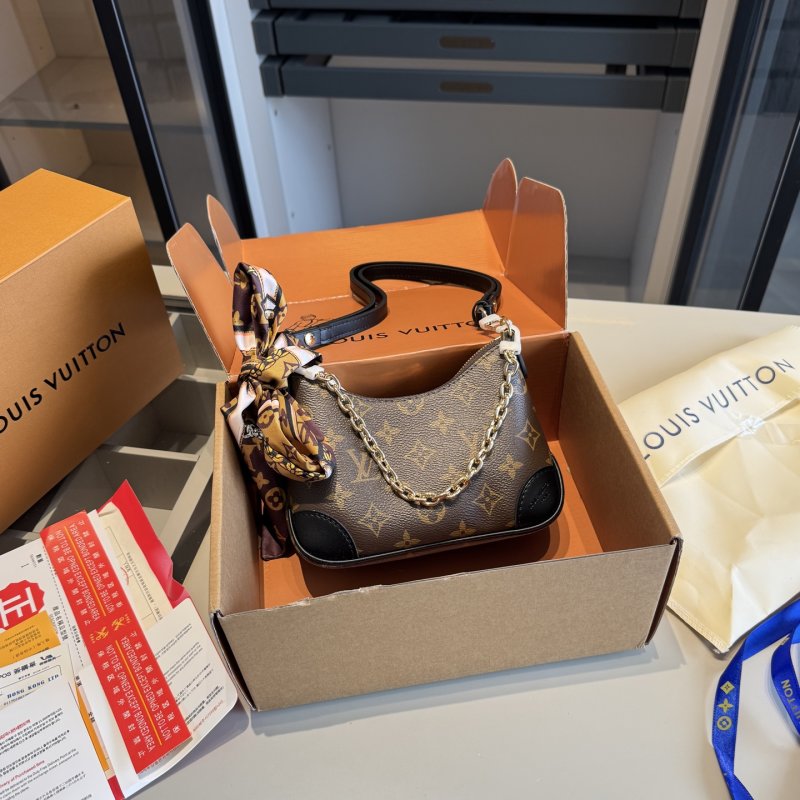 Louis Vuitton Monogram Mini Shoulder Bag with Chain view